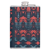 Mut über Komfort Flachmann (Rückseite)