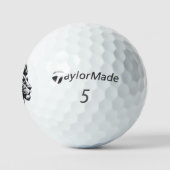 Mut und Glauben Löwenkopf Golfball (Logo)