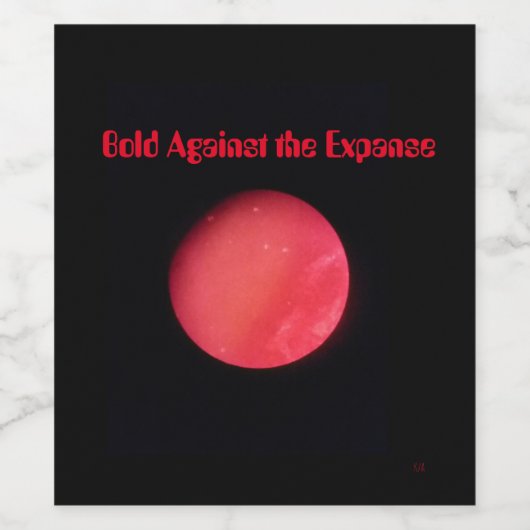 Mut und Not Weinetikett (Einzelnes Label)