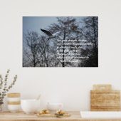 Mut und Vertrauen Poster (Küche)