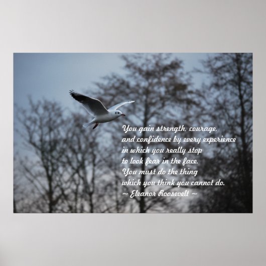 Mut und Vertrauen Poster (Vorne)