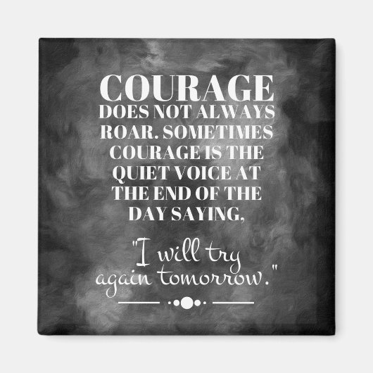 Mut verbreitet sich nicht immer magnet (Vorne)