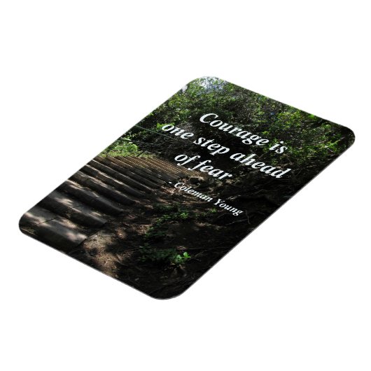 Mut vor Angst Magnet (Linke Seite)