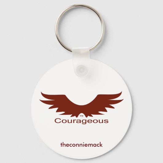 Mut-Wings-Schlüsselanhänger Schlüsselanhänger (Vorderseite)