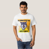 MUT-WOLF, wenn ein Zombie Sie beißt T-Shirt (Vorne ganz)