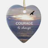 Mut zu ändern keramik ornament (Rechts)