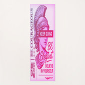 Mut zum Geist Yoga Mat für Frauen Yogamatte (Vorderseite)