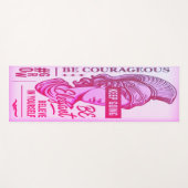 Mut zum Geist Yoga Mat für Frauen Yogamatte (Vorderseite (Horizontal))