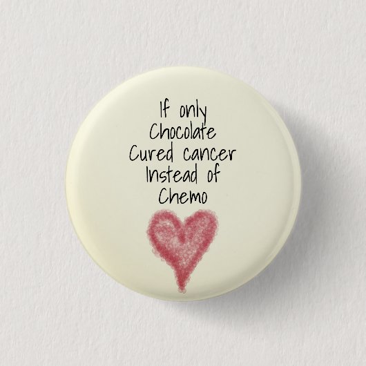 Mut zum Kampf gegen Krebs Button (Vorderseite)