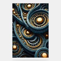 Mutant 1 Akryllisches Zeichen