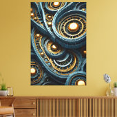 Mutant 1 Canvas Print Leinwanddruck (Insitu (Wohnzimmer))