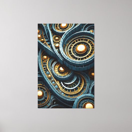 Mutant 1 Canvas Print Leinwanddruck (Vorderseite)