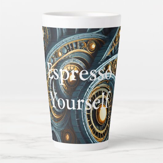 Mutant 1 Latte Tasse (Vorderseite)