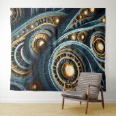 Mutant 1 Tapestry Wandteppich (Beispiel (Horizontal))