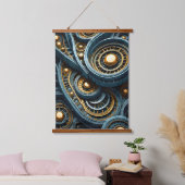 Mutant 1 wandteppich mit holzrahmen (Schlafzimmer)