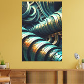 Mutant 2 Canvas Print Leinwanddruck (Insitu (Wohnzimmer))