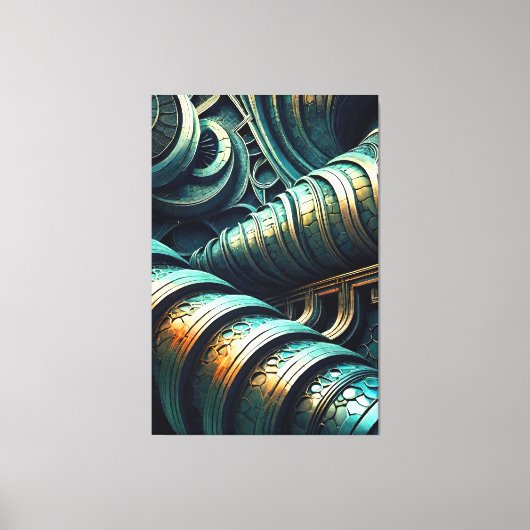 Mutant 2 Canvas Print Leinwanddruck (Vorderseite)