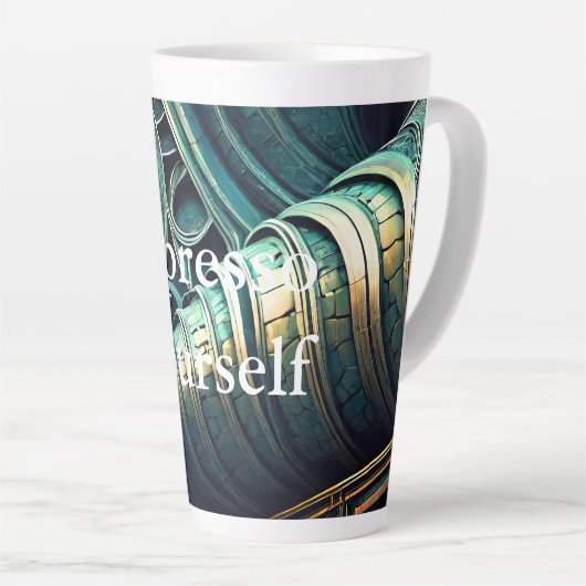 Mutant 2 Latte Tasse (Rechte Ecke)