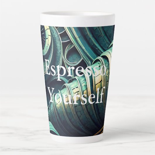 Mutant 2 Latte Tasse (Vorderseite)