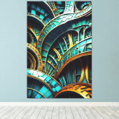 Mutant 4 Canvas Print Leinwanddruck (Insitu (Holzboden))
