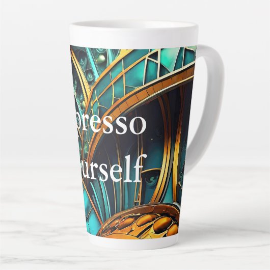 Mutant 4 Latte Tasse (Rechte Ecke)