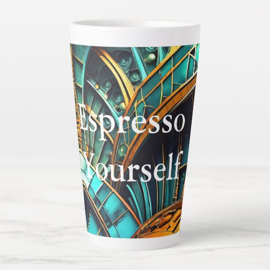 Mutant 4 Latte Tasse (Vorderseite)