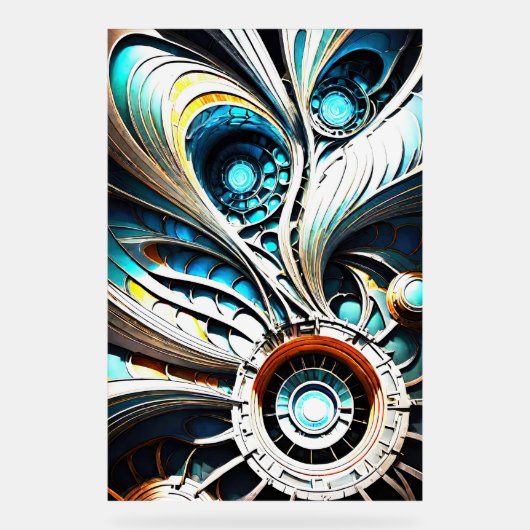 Mutant 5 Akryllisches Zeichen Acrylschild (Vorderseite)