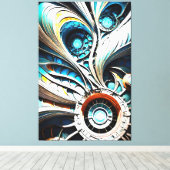 Mutant 5 Canvas Print Leinwanddruck (Insitu (Holzboden))