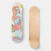 Mutant Anna Anastasia Original, Art Signature Skateboard (Vorderseite)
