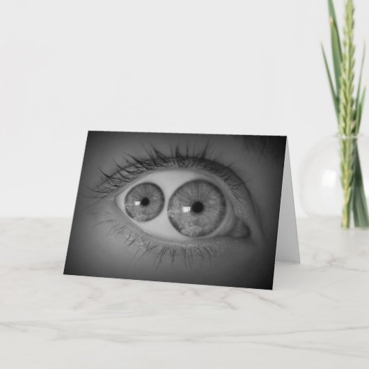 Mutant Eye Grußkarte Karte (Vorderseite)