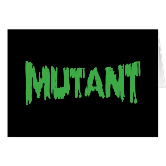 MUTANT GREETING CARD (Vorderseite (Horizontal))