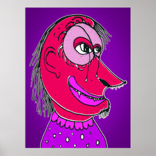 Mutant Harlequin Poster