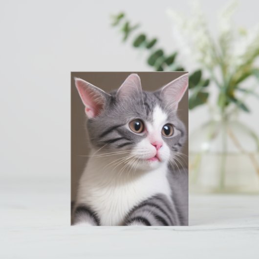 Mutant Kitten Postkarte (Stehend Vorderseite)