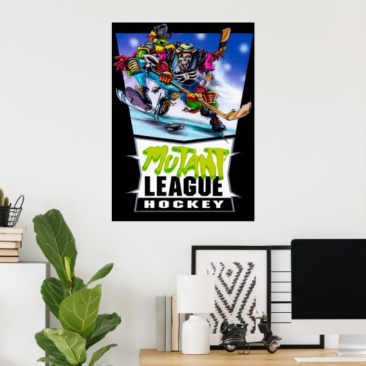 Mutant League Hockey - Die Spieler Poster (Heimbüro)