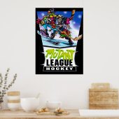 Mutant League Hockey - Die Spieler Poster (Küche)