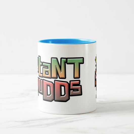 Mutant Mudds Zwei-Ton Tasse (Mittel)