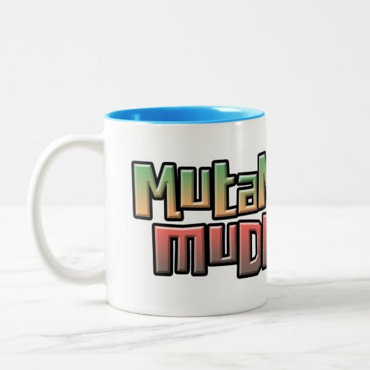Mutant Mudds Zwei-Ton Tasse (Links)