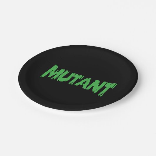 MUTANT PAPPTELLER (Schrägansicht)