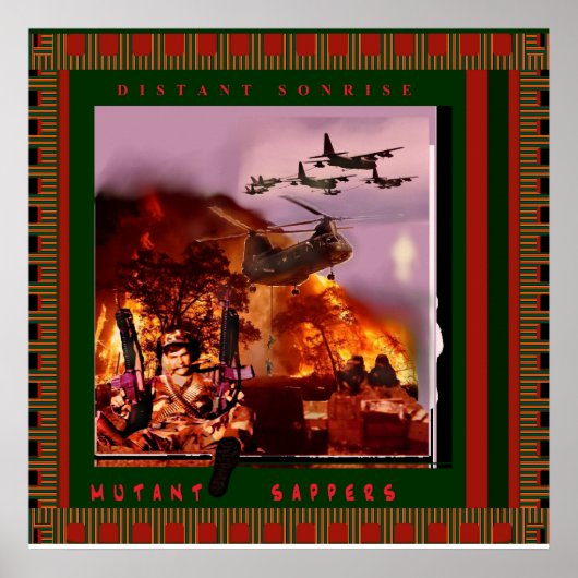 Mutant Sapper Poster 24" x 24" von Fernsonrise (Vorne)