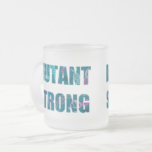 Mutant-starker Helix DNS Mattglastasse (Vorderseite Links)