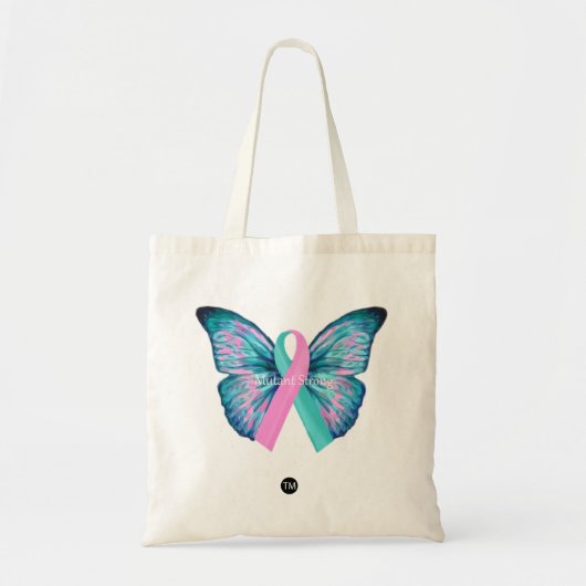 Mutant Strong Large Butterfly Tote Bag Tragetasche (Vorne)
