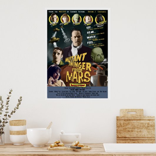 Mutant Swinger aus Mars One Sheet STYLE A Poster (Küche)