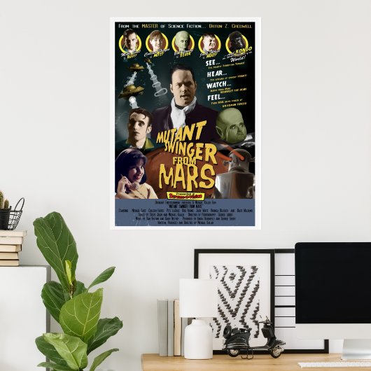 Mutant Swinger aus Mars One Sheet STYLE A Poster (Heimbüro)