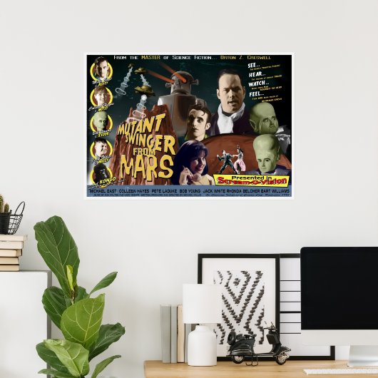 Mutant Swinger aus Mars One Sheet STYLE D Poster (Heimbüro)