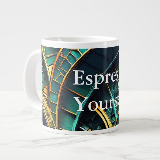 Mutante 4 Spezielle Tasse (Vorderseite Links)