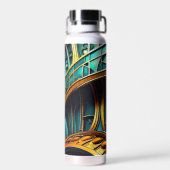 Mutante 4 Wasserflasche Typ 2 Trinkflasche (Rückseite)