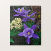 Mutante Akelei-Wildblumen Puzzle (Vertikal)