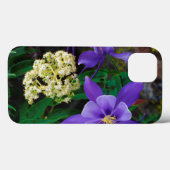 Mutante Columbine-Wildblumen Case-Mate iPhone Hülle (Rückseite (Horizontal))