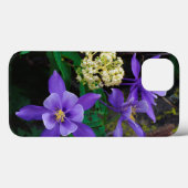 Mutante Columbine-Wildblumen Case-Mate iPhone Hülle (Rückseite (Horizontal))