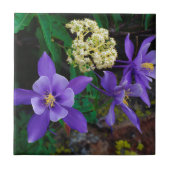 Mutante Wildblumen Fliese (Vorderseite)